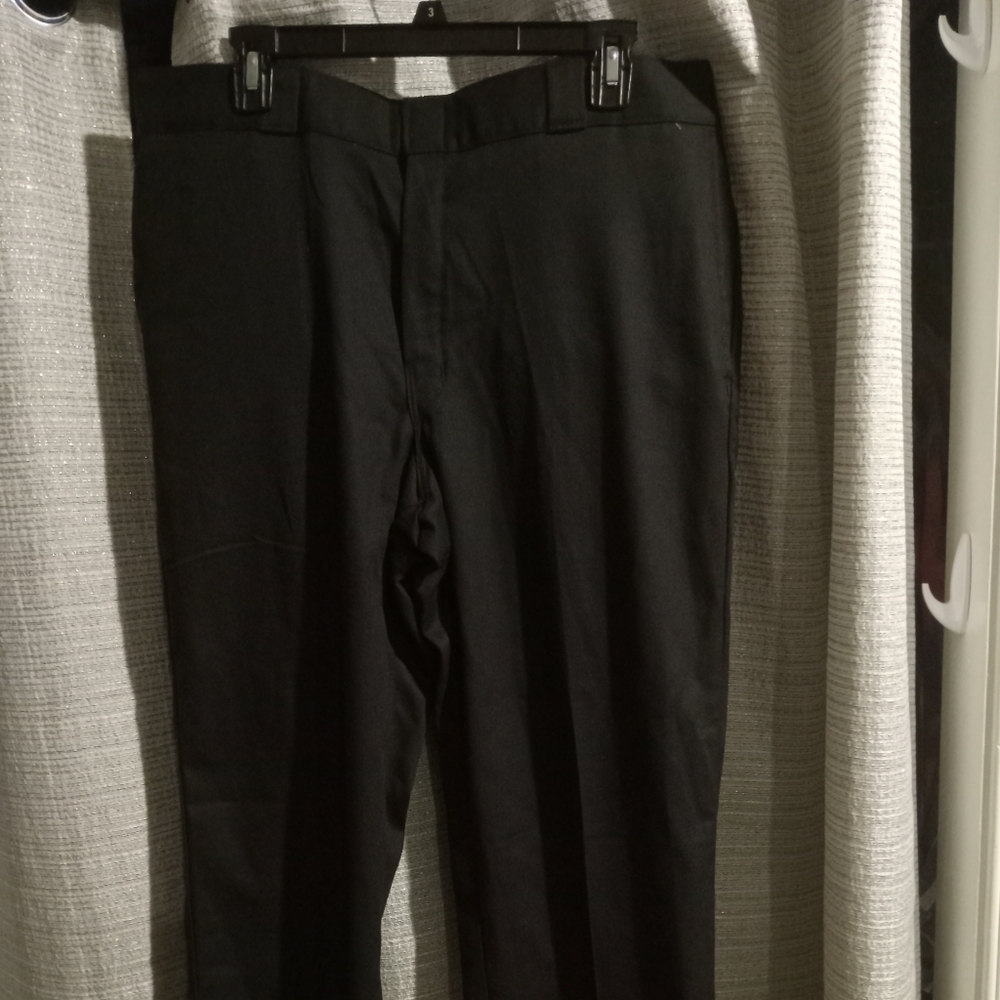 Mens Dickies 874 work pant,  black,  size 36W x 30L